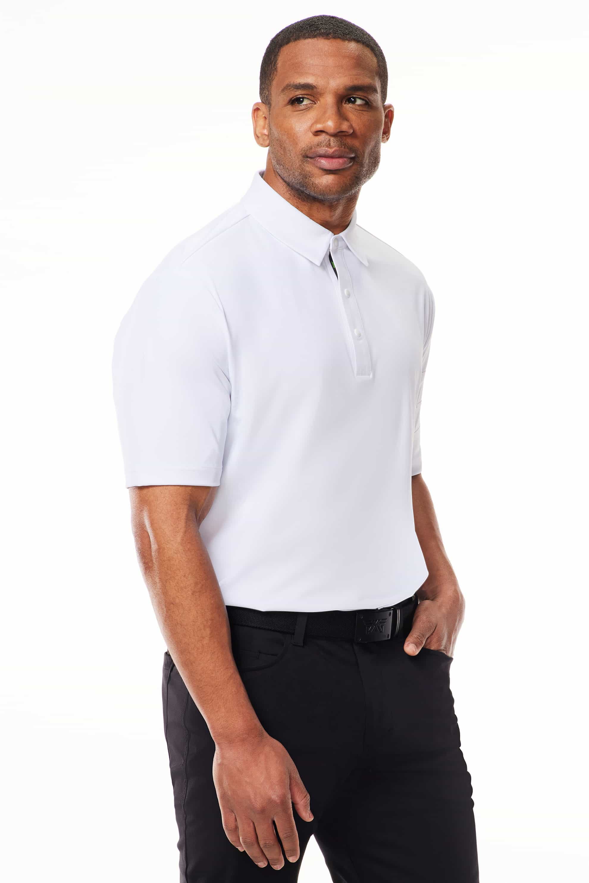 Comfort Fit Racer Polo